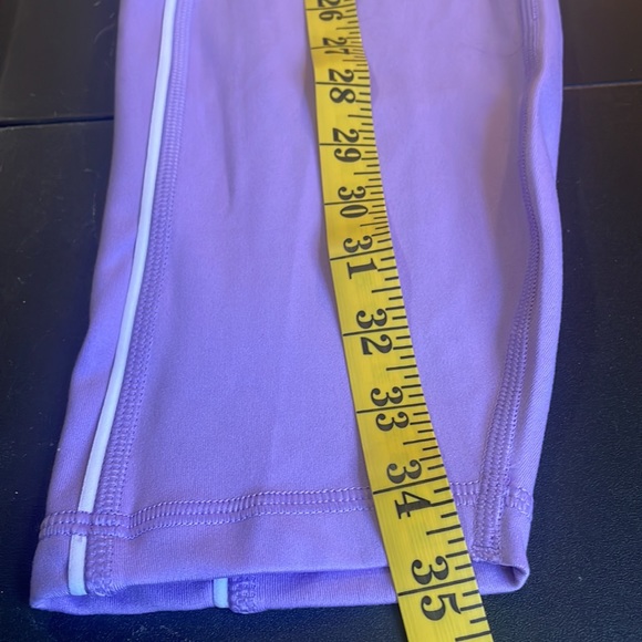 Victorias Secret Pink, purple, lilac, leggings with white stripe, XL - Picture 10 of 11